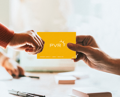 business card solar